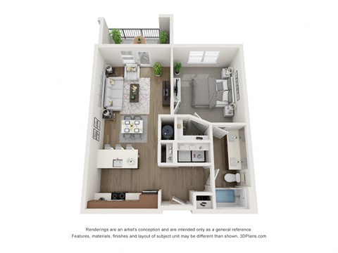 a 1 bedroom floor plan  sierra  2100 sq ft